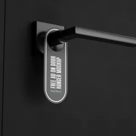 Ad On Door Hanger